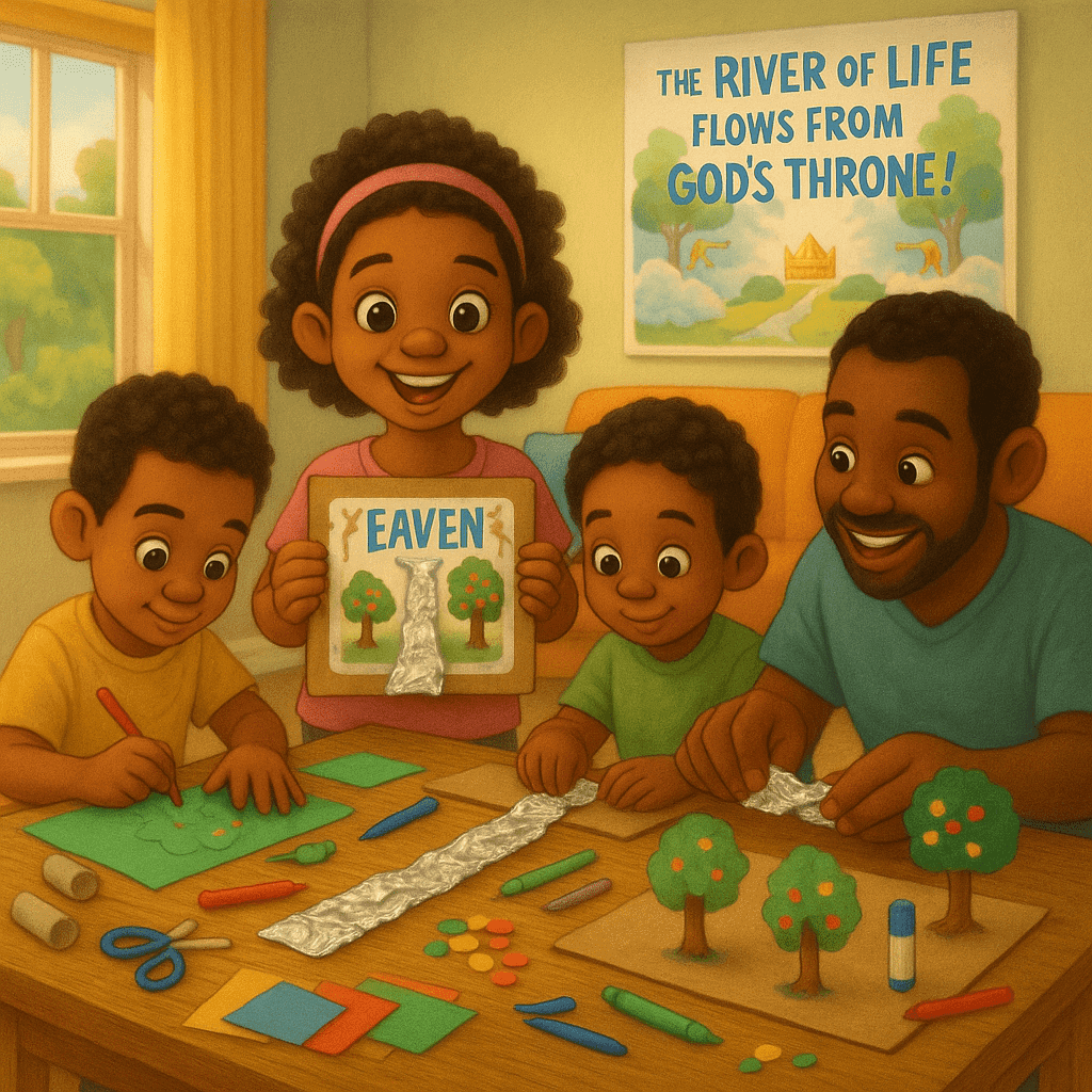 Revelation 22:1-5 Divine Dispatch for kids | Faith Force