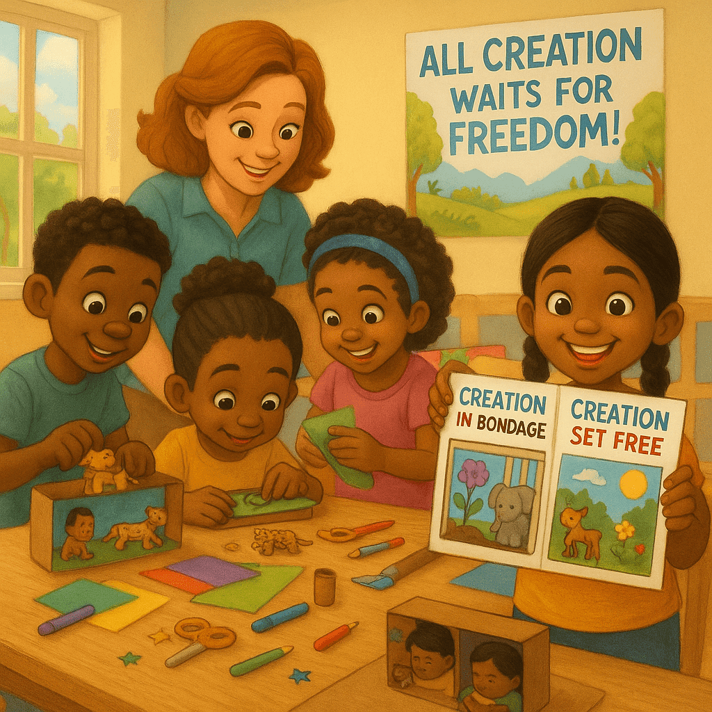 Romans 8:19-21 Divine Dispatch for kids | Faith Force