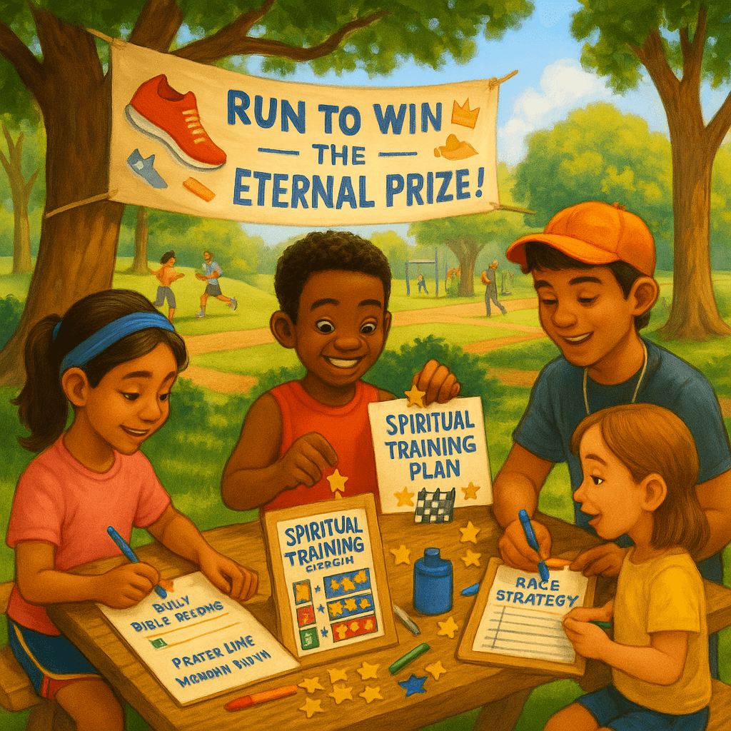 1 Corinthians 9:24-27 Divine Dispatch for kids | Faith Force