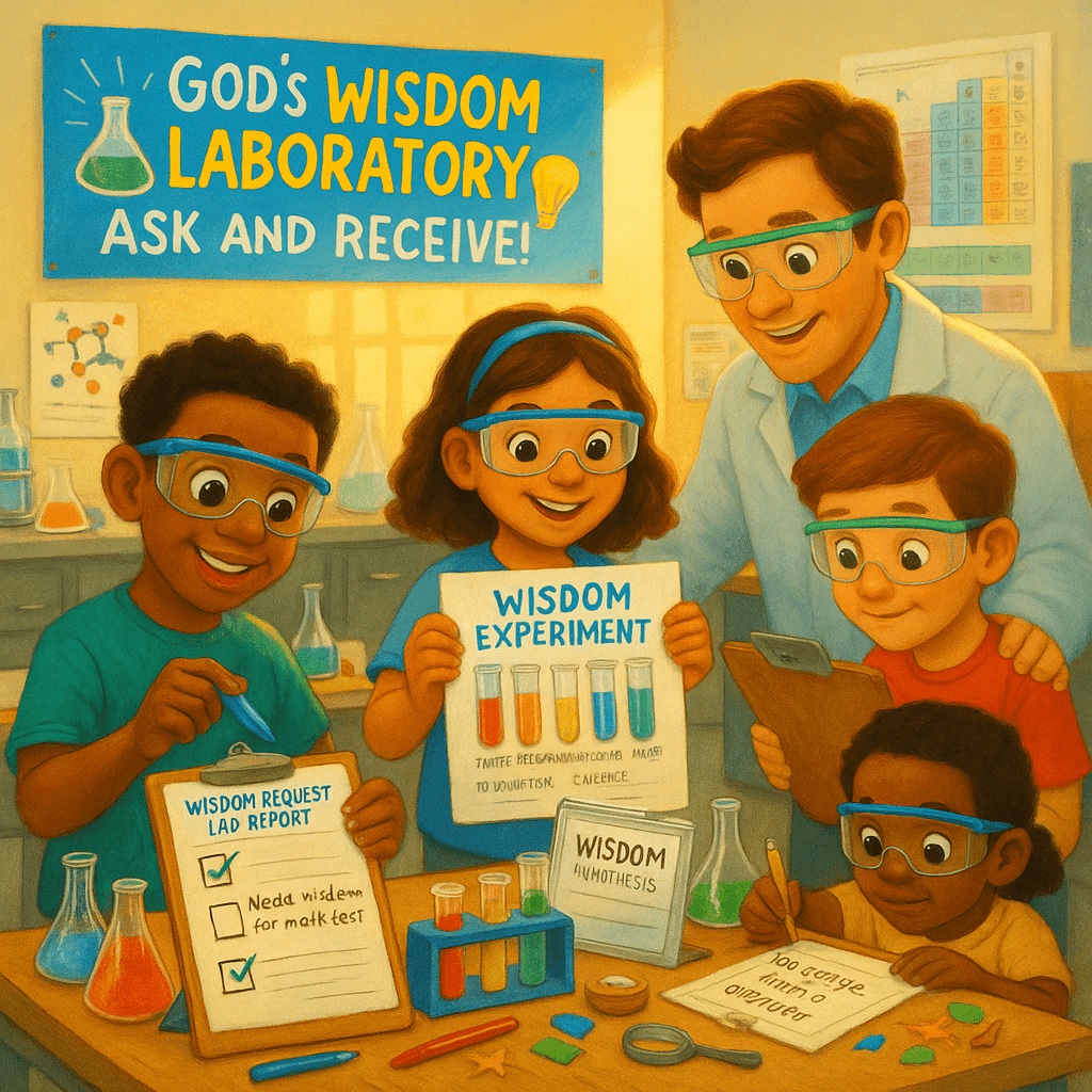 James 1:5 Divine Dispatch for kids | Faith Force