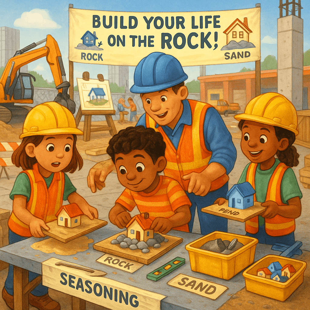 Matthew 7:24-25 Divine Dispatch for kids | Faith Force