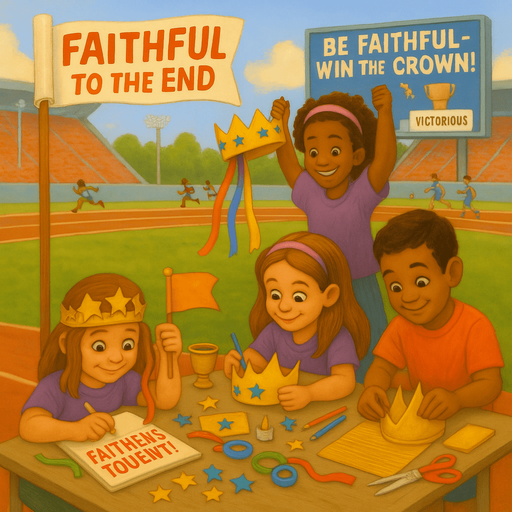 Revelation 2:10 Divine Dispatch for kids | Faith Force