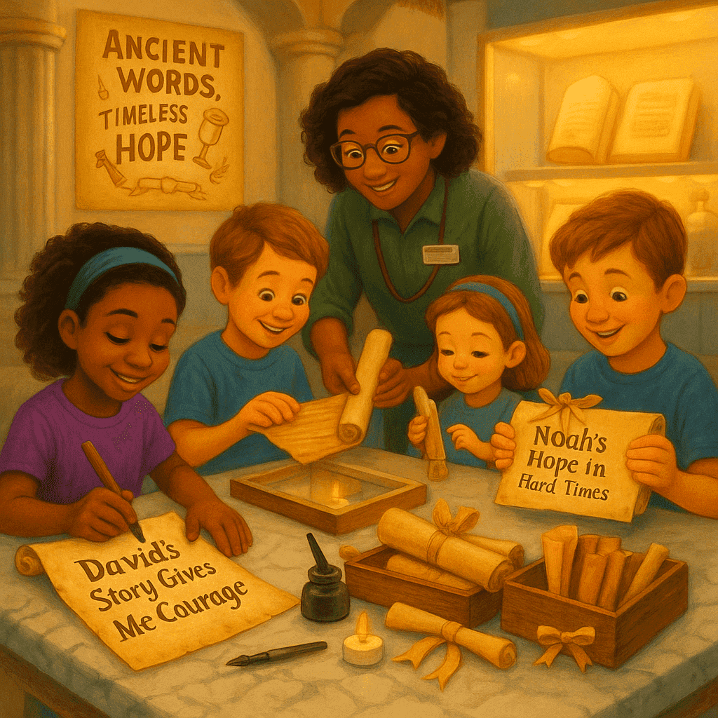Romans 15:4 Divine Dispatch for kids | Faith Force