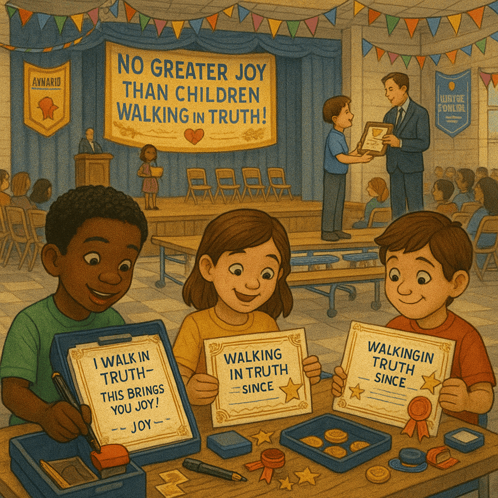 3 John 1:4 Divine Dispatch for kids | Faith Force