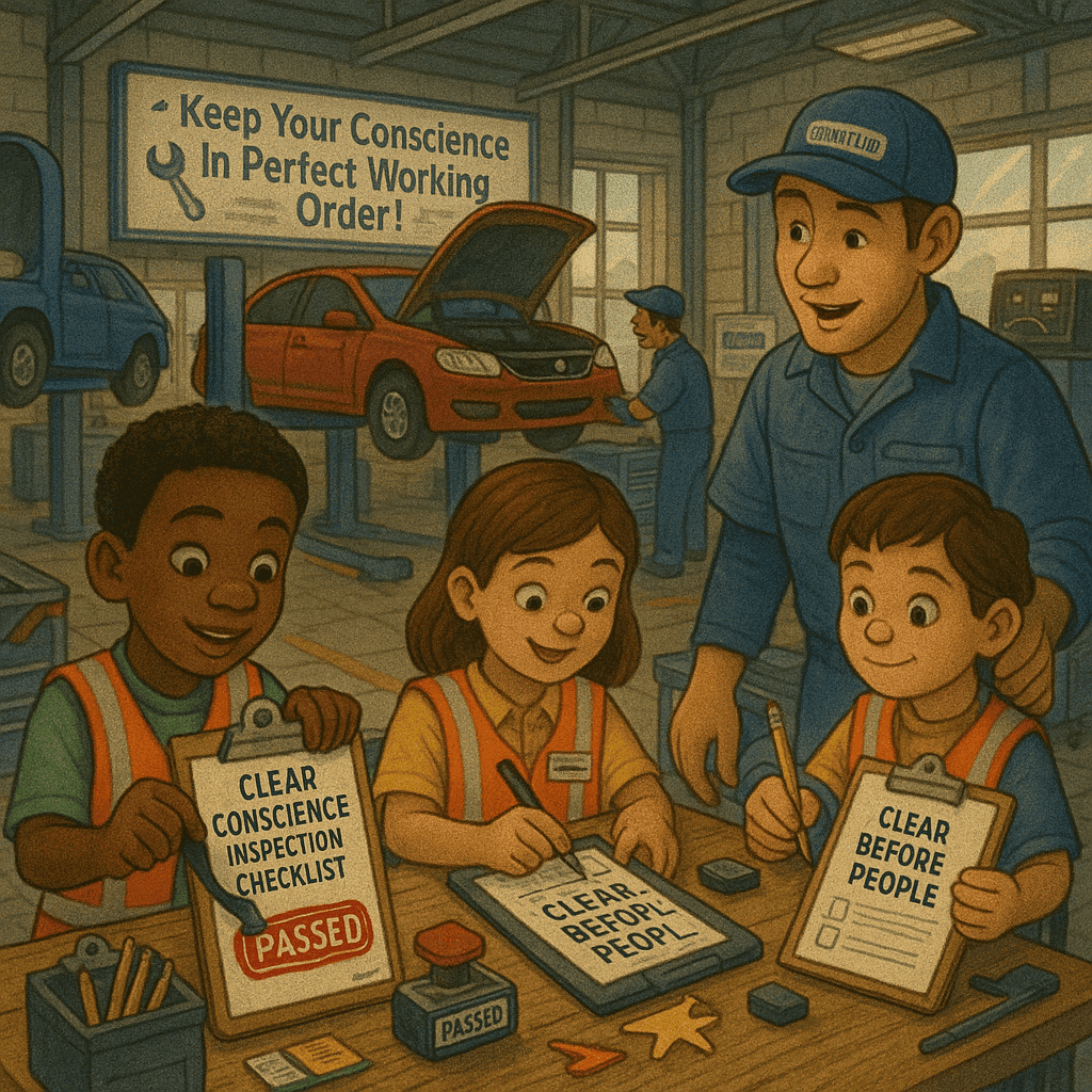 Acts 24:16 Divine Dispatch for kids | Faith Force