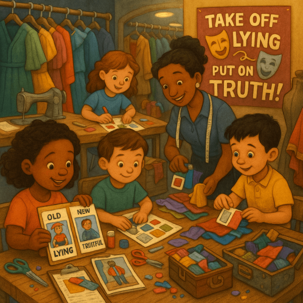 Colossians 3:9 Divine Dispatch for kids | Faith Force