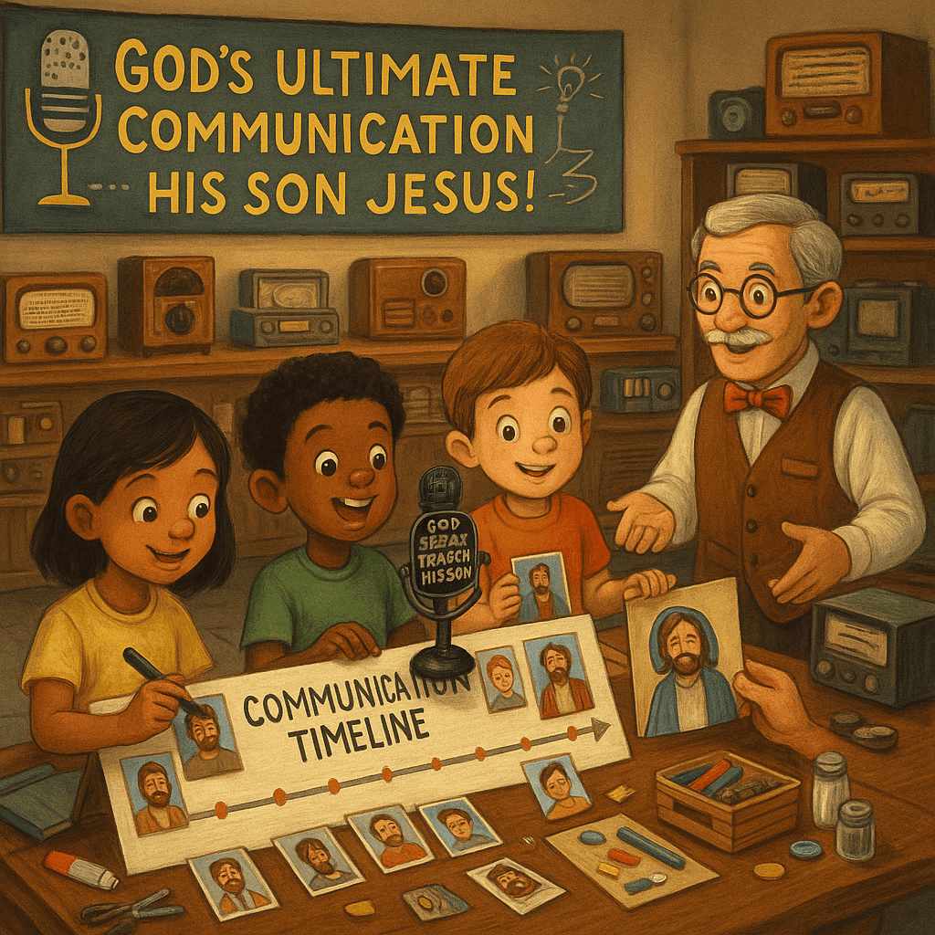 Hebrews 1:1-2 Divine Dispatch for kids | Faith Force