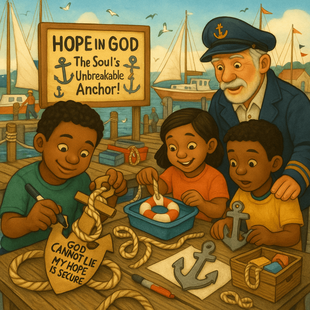 Hebrews 6:18 Divine Dispatch for kids | Faith Force