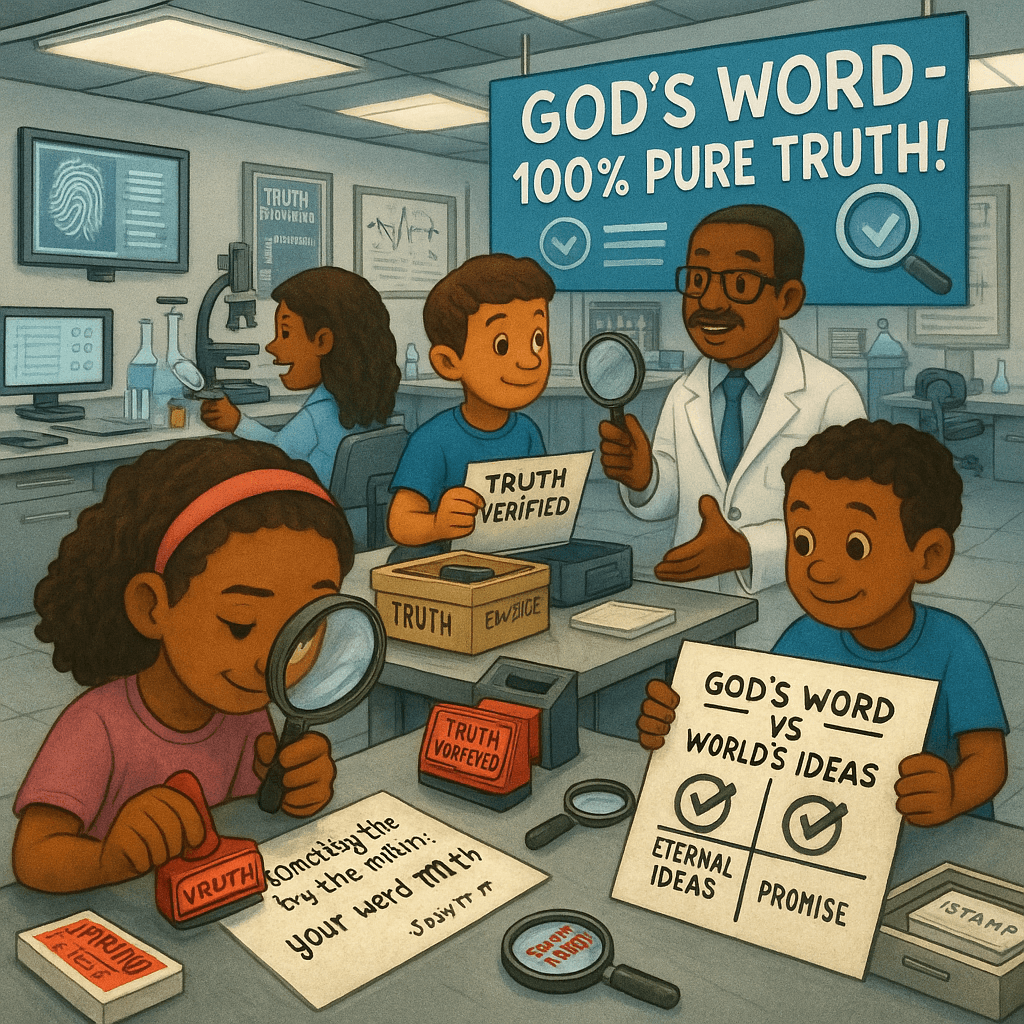 John 17:17 Divine Dispatch for kids | Faith Force