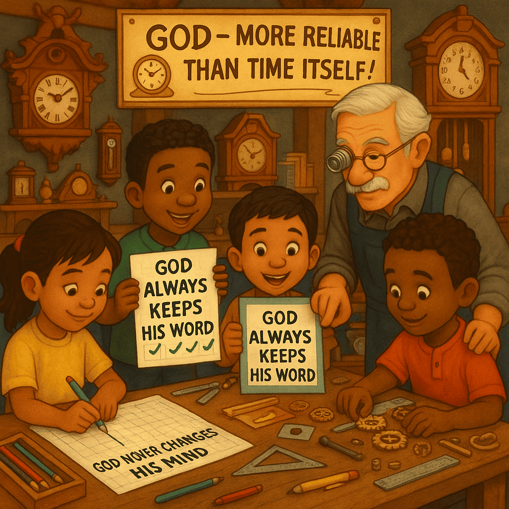 Numbers 23:19 Divine Dispatch for kids | Faith Force