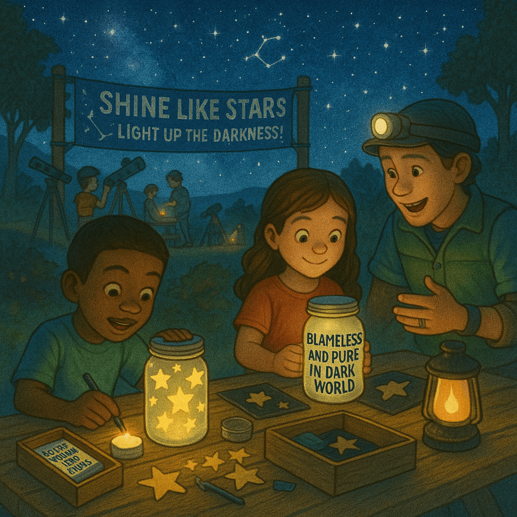 Philippians 2:15 Divine Dispatch for kids | Faith Force