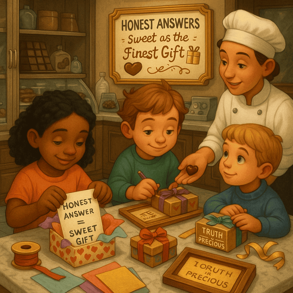 Proverbs 24:26 Divine Dispatch for kids | Faith Force