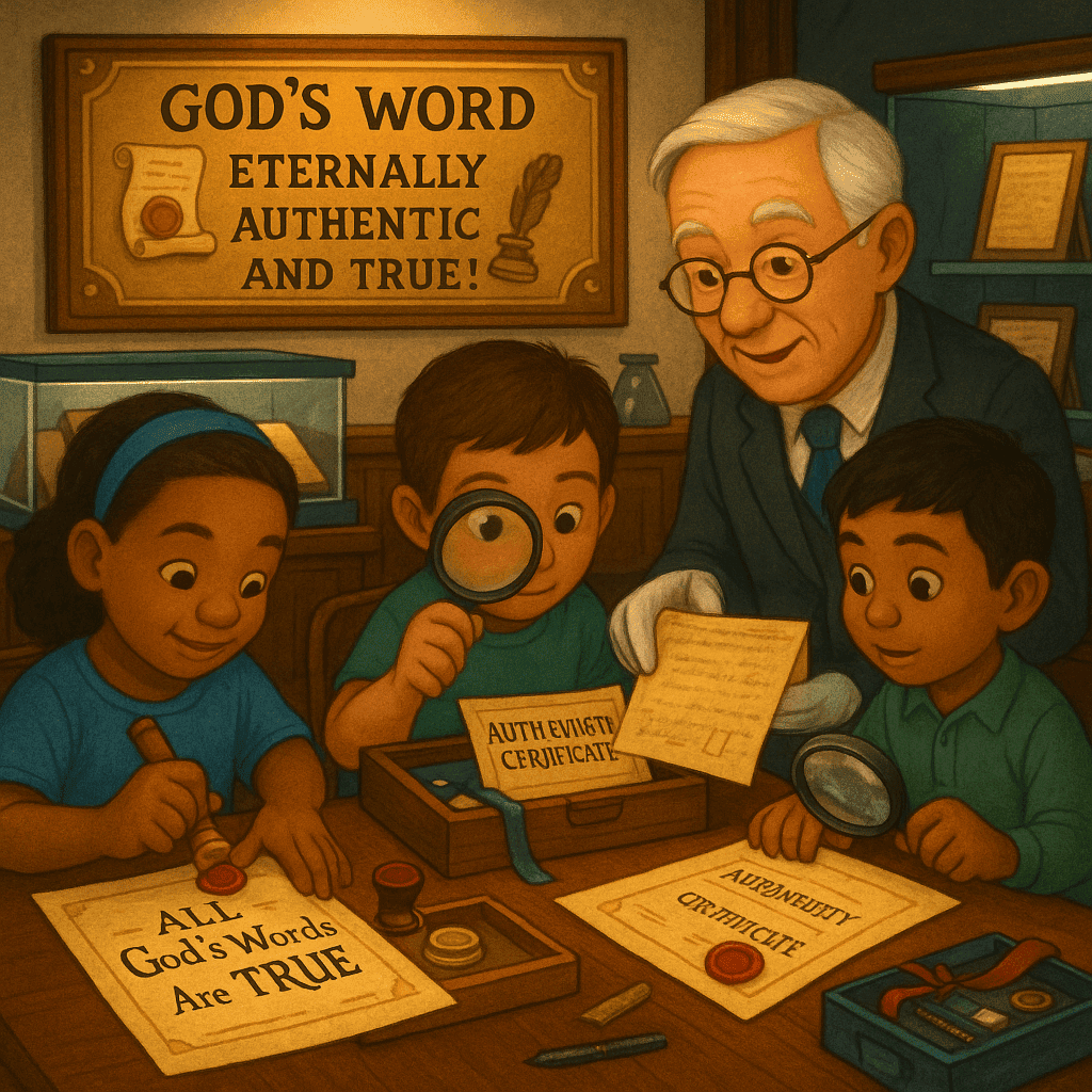 Psalm 119:160 Divine Dispatch for kids | Faith Force