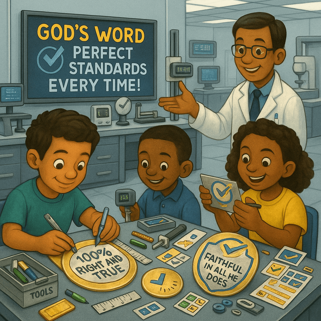 Psalm 33:4 Divine Dispatch for kids | Faith Force