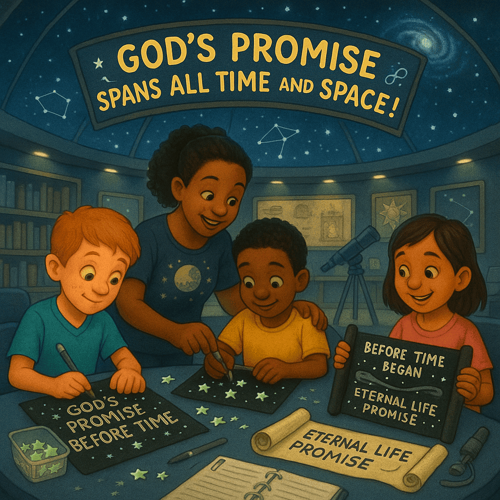 Titus 1:2 Divine Dispatch for kids | Faith Force