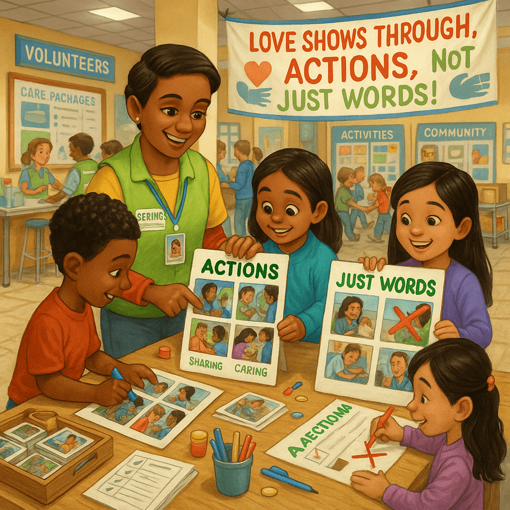 1 John 3:18 Divine Dispatch for kids | Faith Force