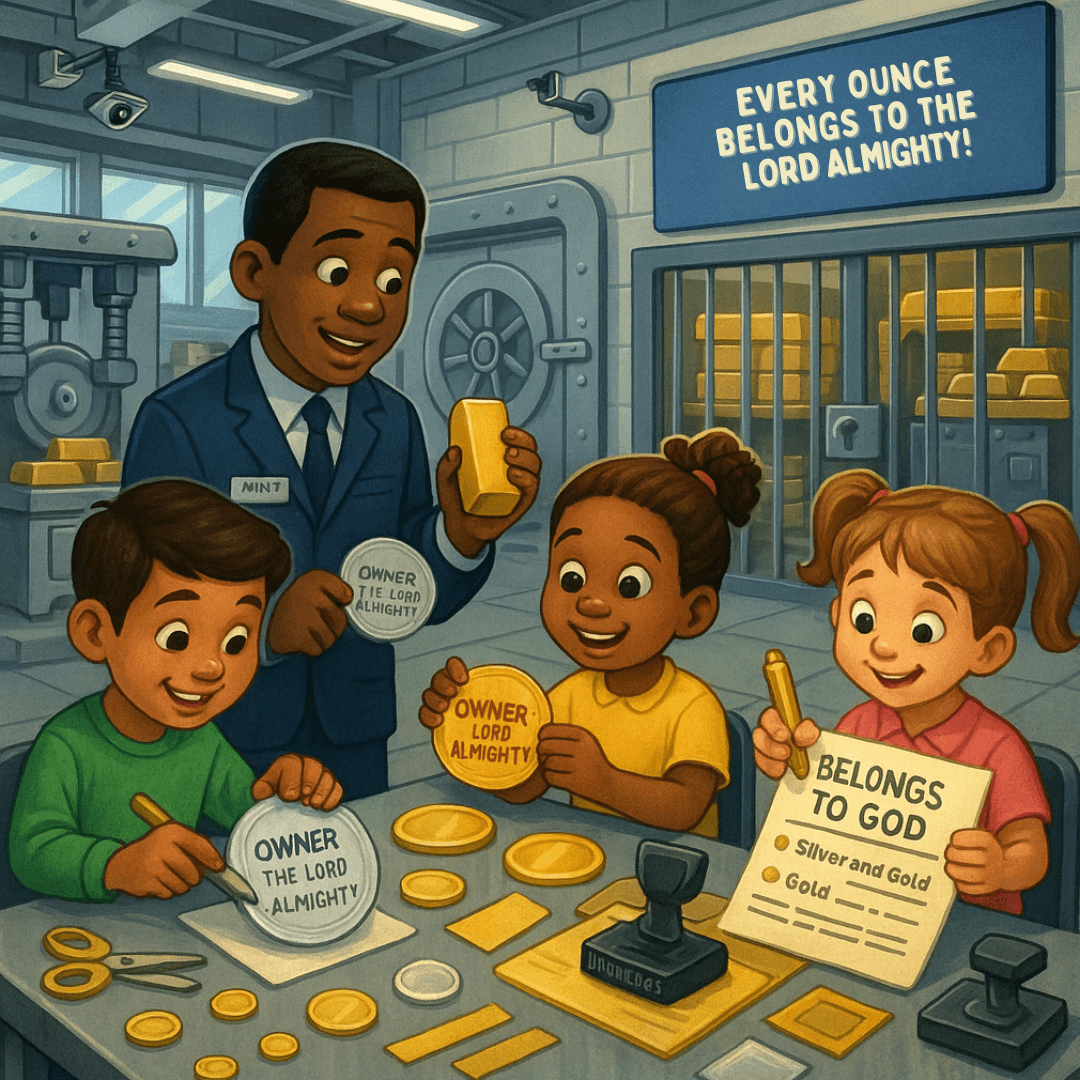 Haggai 2:8 Divine Dispatch for kids | Faith Force