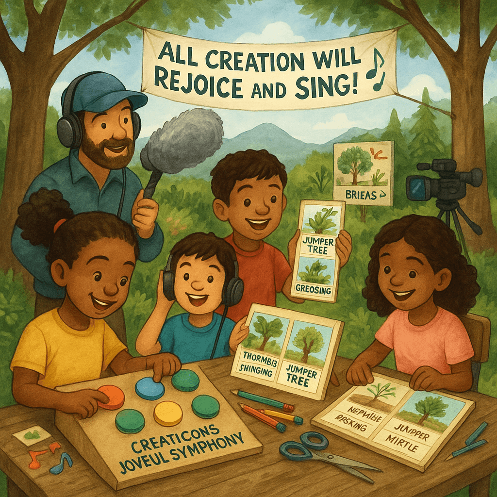 Isaiah 55:12-13 Divine Dispatch for kids | Faith Force