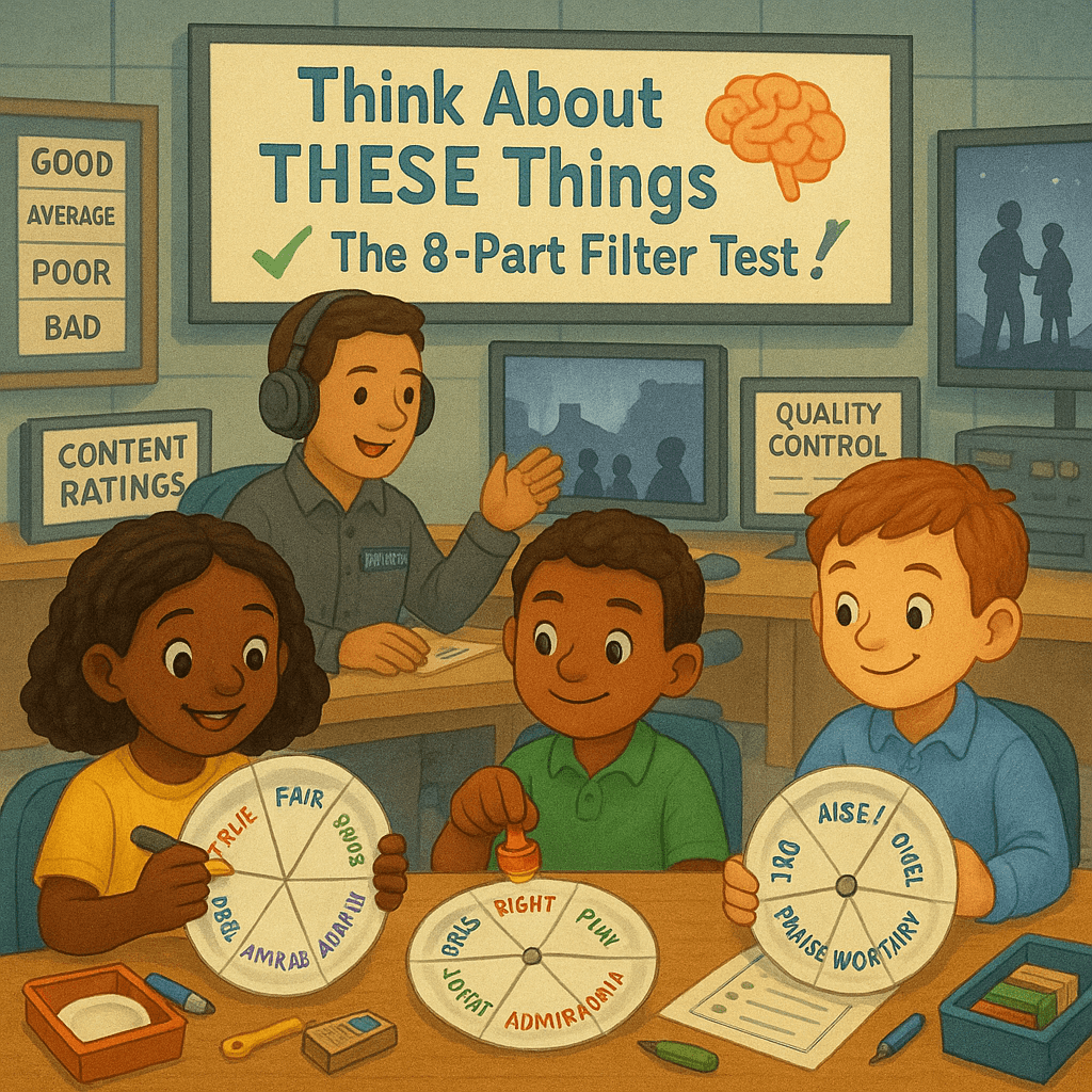 Philippians 4:8 Divine Dispatch for kids | Faith Force