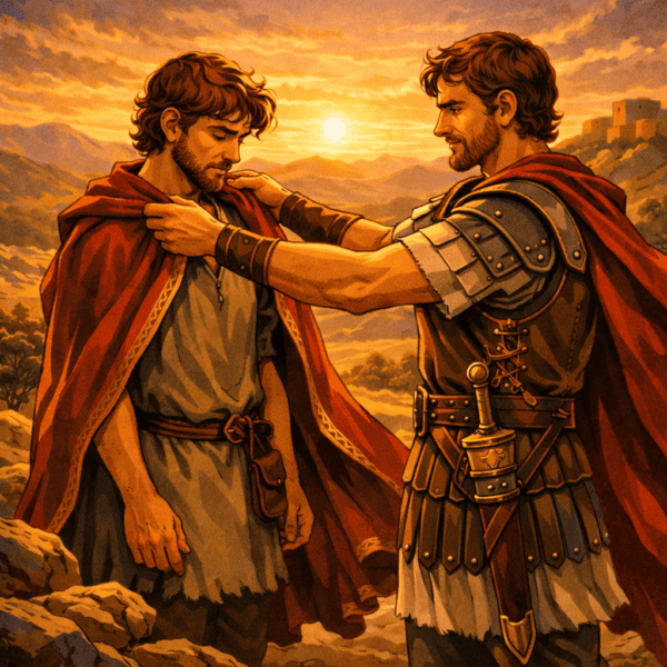 Illustration for David and Jonathan's Loyalty