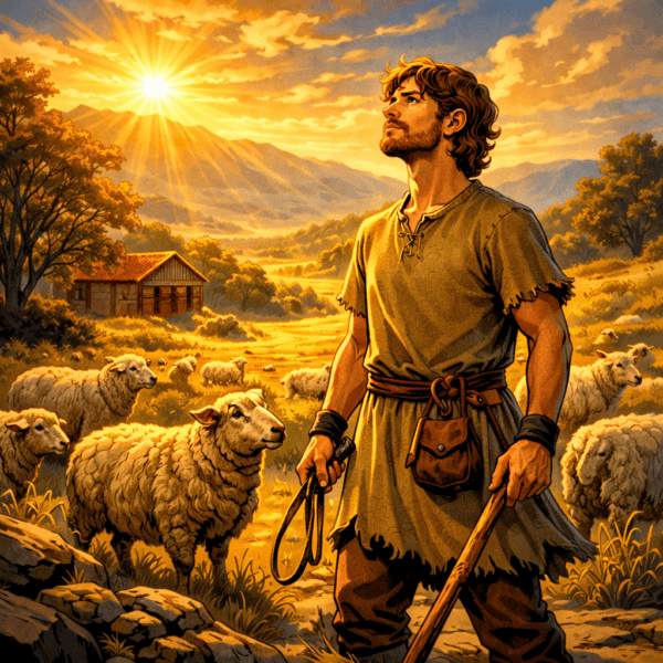 Illustration for David's Faith