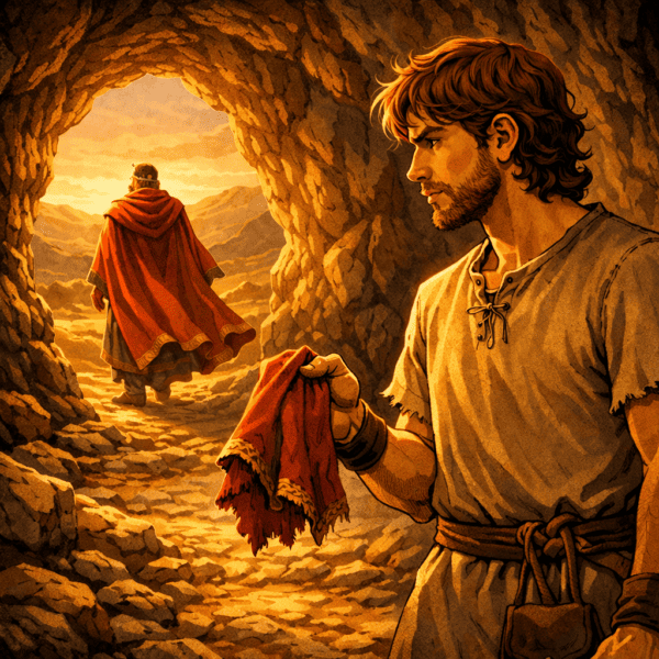 Illustration for David's Leadership