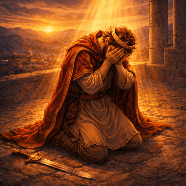 Illustration for David's Repentance