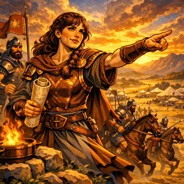 Illustration for Deborah's Leadership