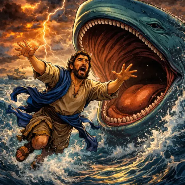 Illustration for Jonah's Repentance