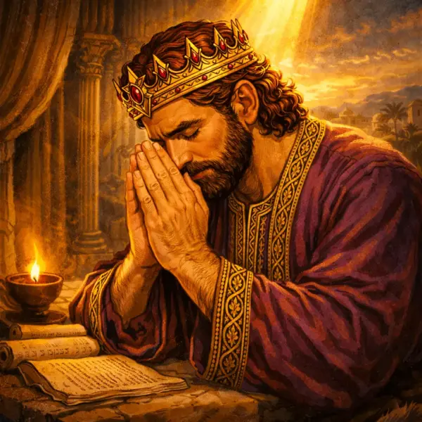 Illustration for Solomon's Wisdom