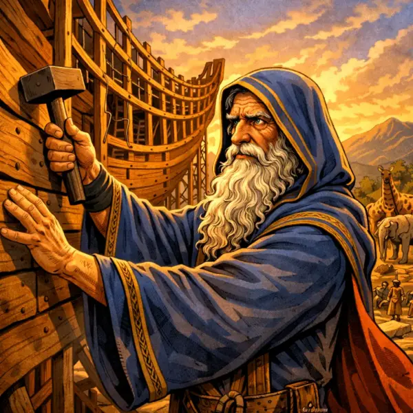 Illustration for Noah's Faith
