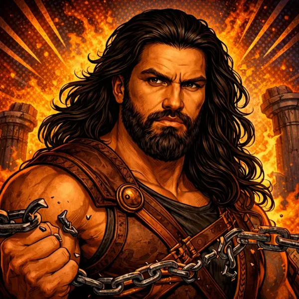Illustration of Samson